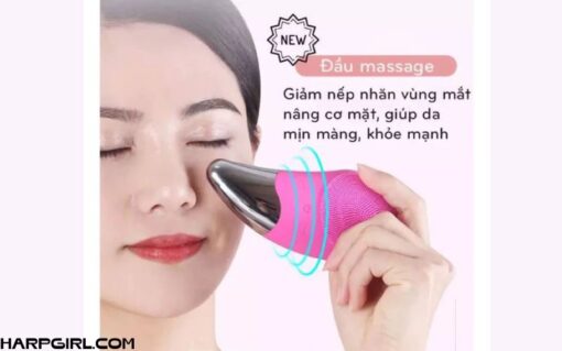 Máy rửa mặt SONIC FACIAL cao cấp 3 IN 1