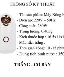 Máy xông hơi mặt công nghệ nano